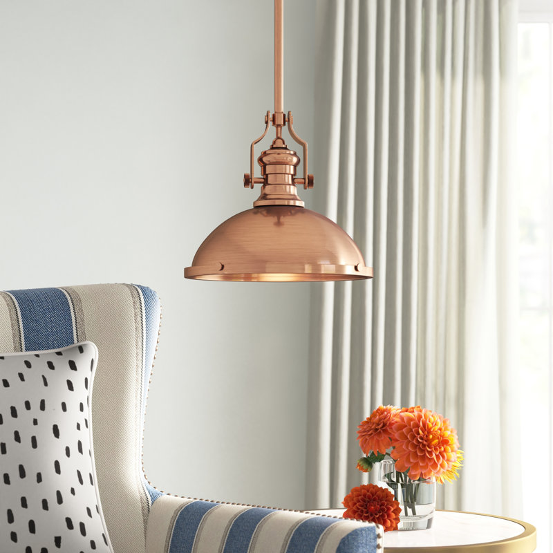 1-Light Single Dome Pendant & Reviews | Joss & Main